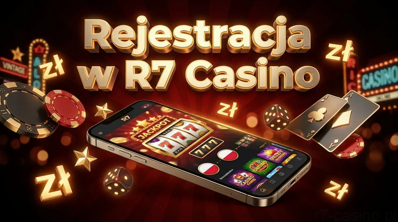 Rejestracja w R7 Casino